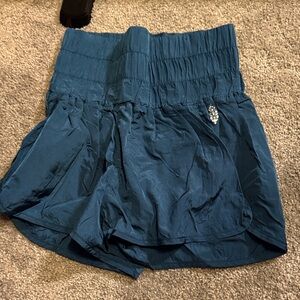 Free People Movement Teal Women's Athletic Shorts